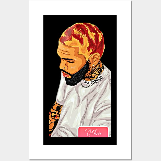 Chris brown Wall Art by lilwm14@gmail.com